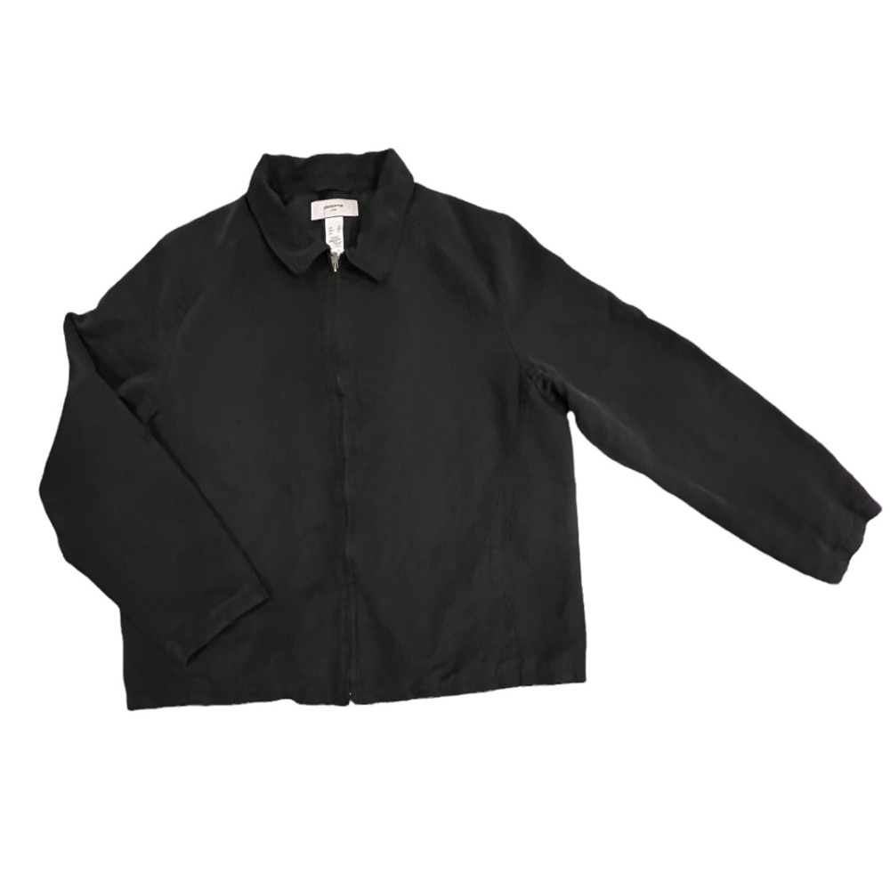 Claiborne LUXE Jacket XL Black